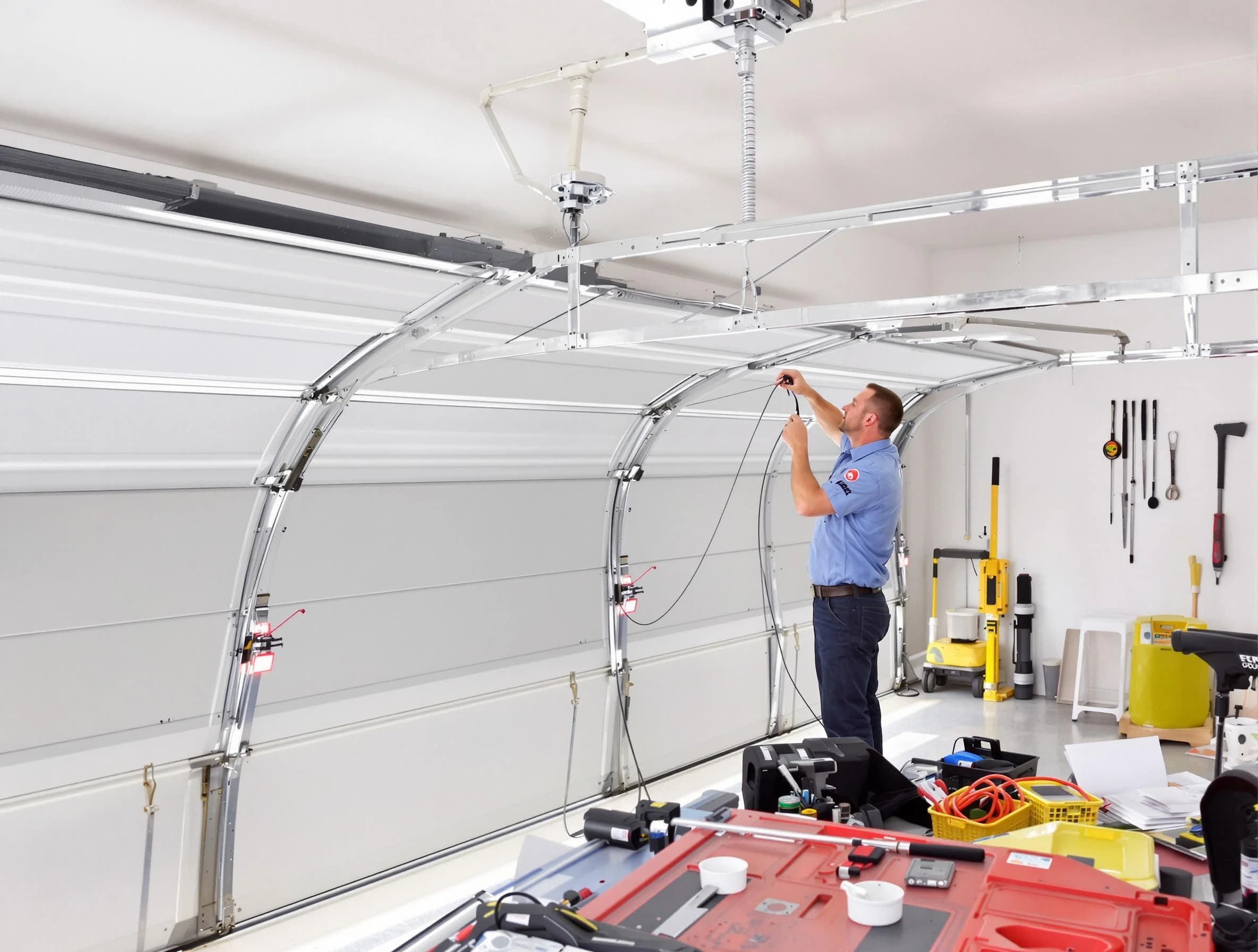 Garage door cable repair service by Danvers Garage Door Repair in Danvers