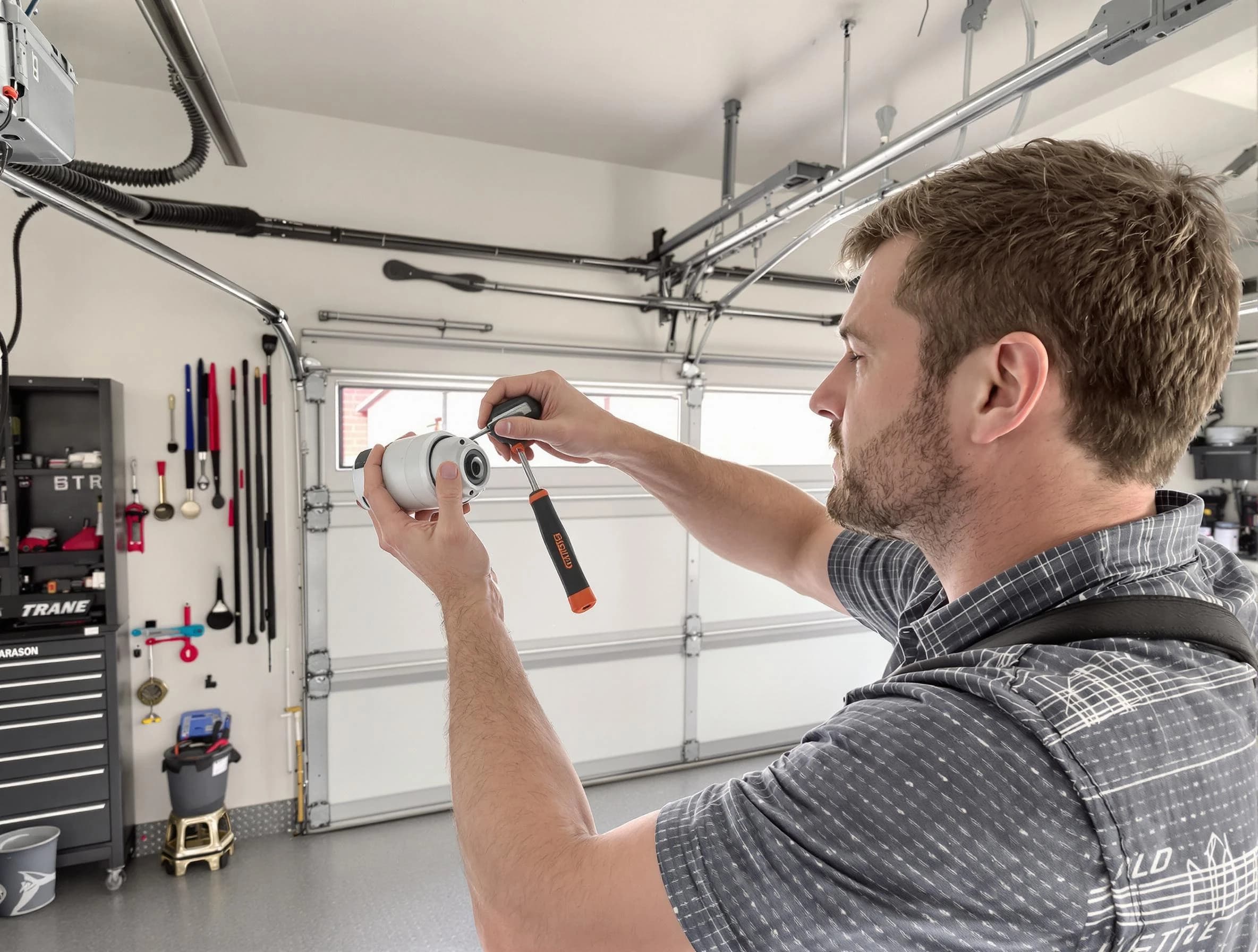 Garage door opener repair service by Danvers Garage Door Repair in Danvers