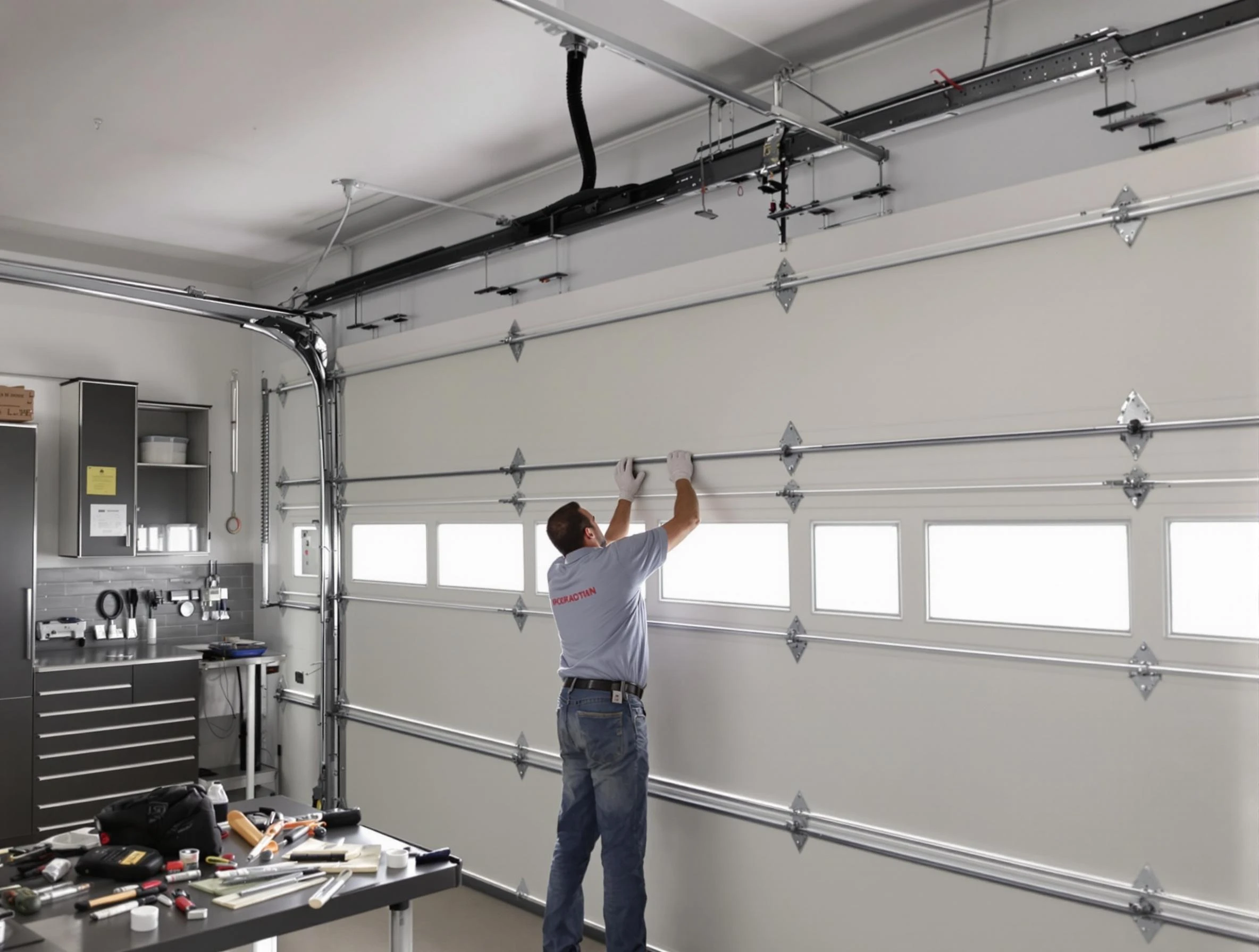 Garage Door Track Repair in Danvers