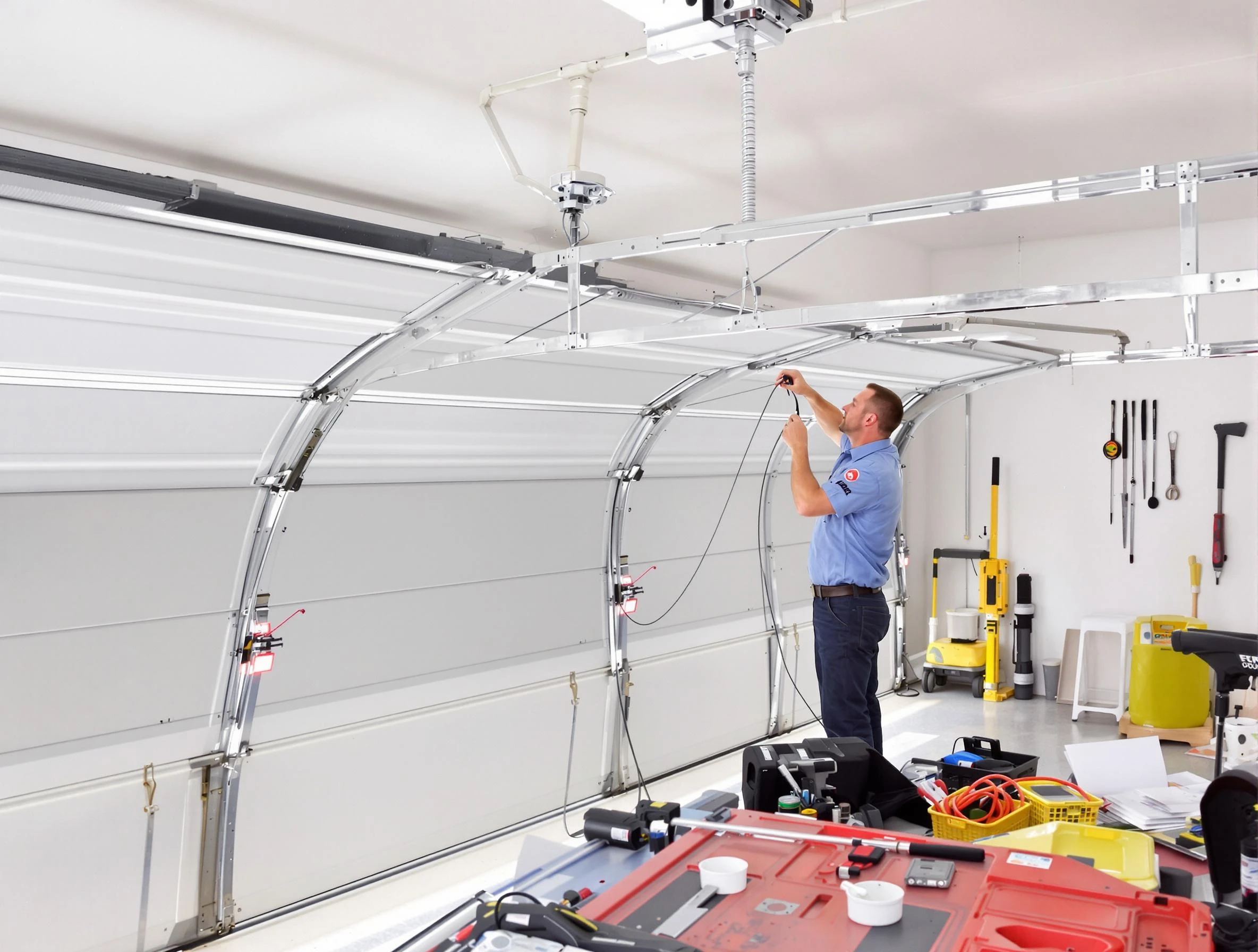 Garage door cable repair service by Danvers Garage Door Repair in Danvers