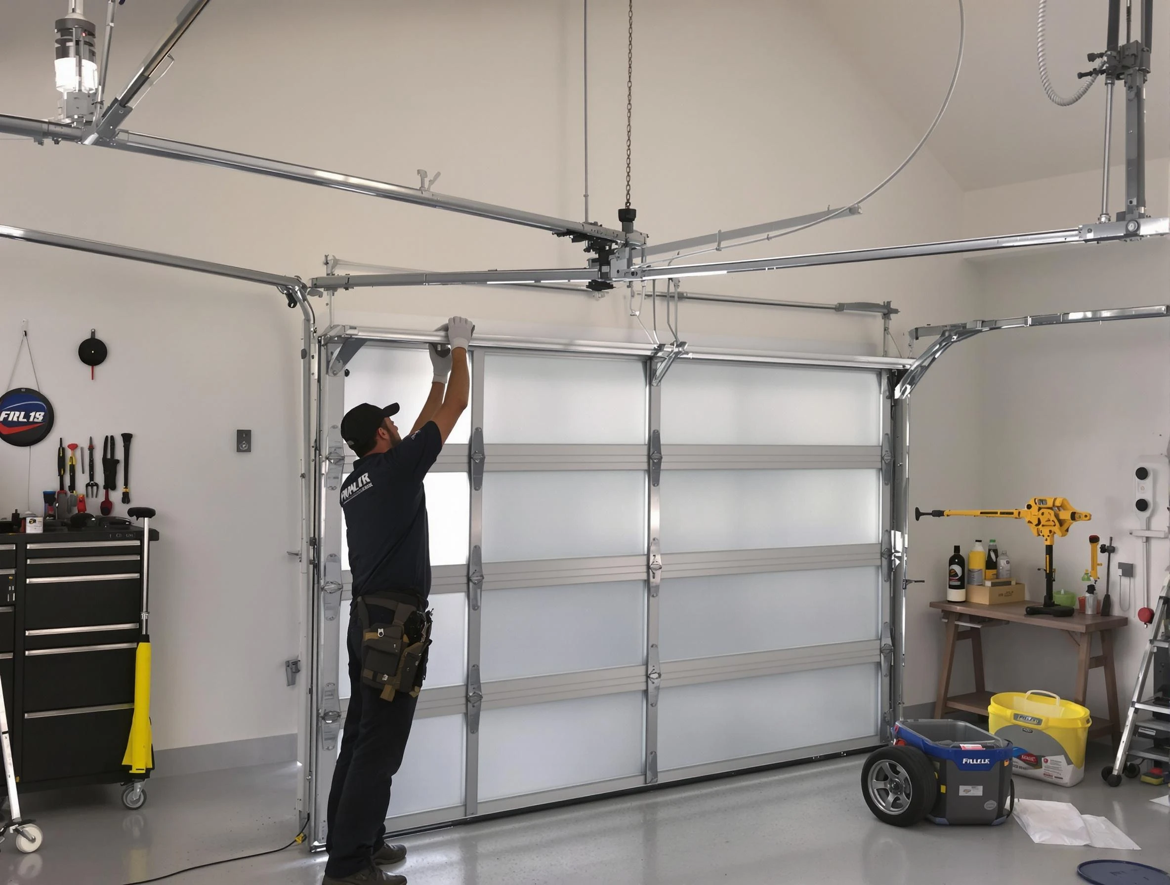 Danvers Garage Door Repair certified team performing precision garage door installation in Danvers