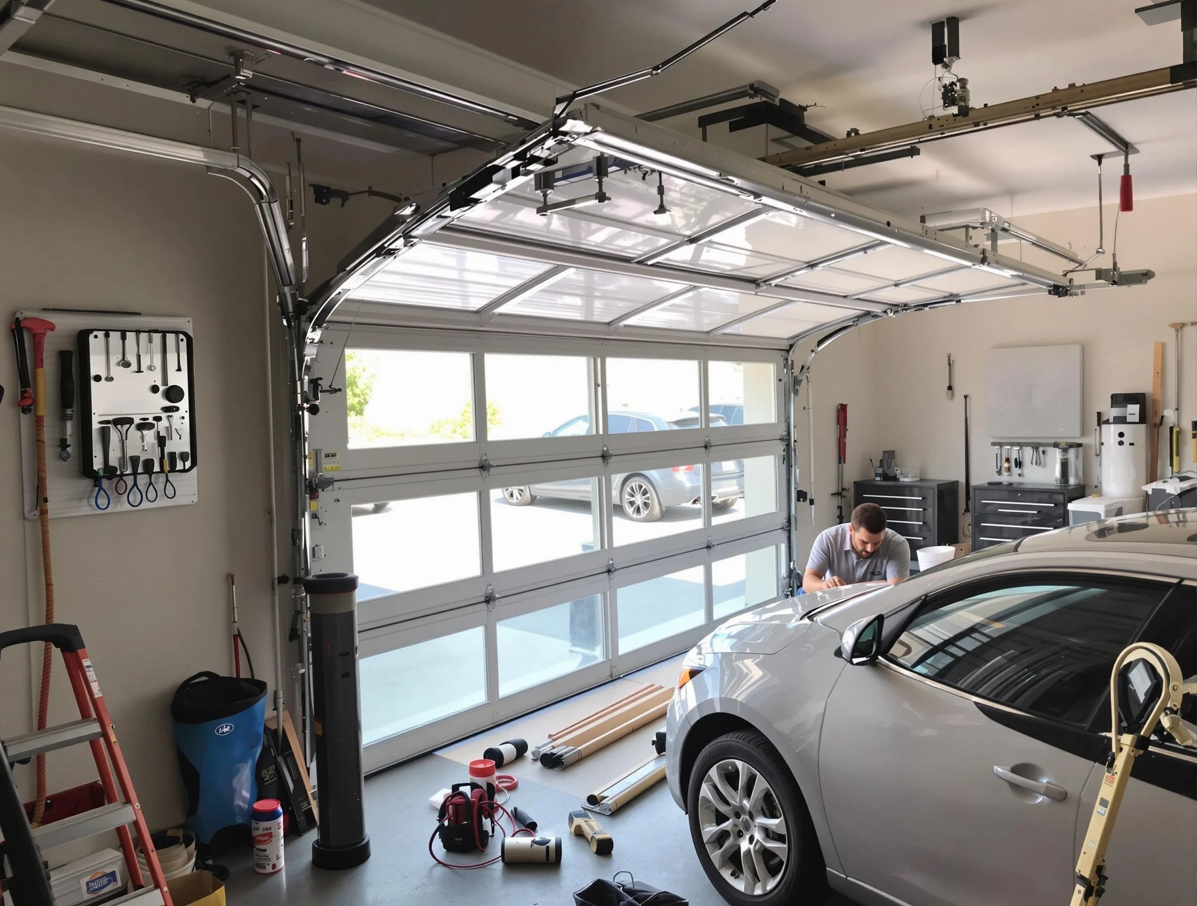 Garage door noise reduction service by Danvers Garage Door Repair in Danvers