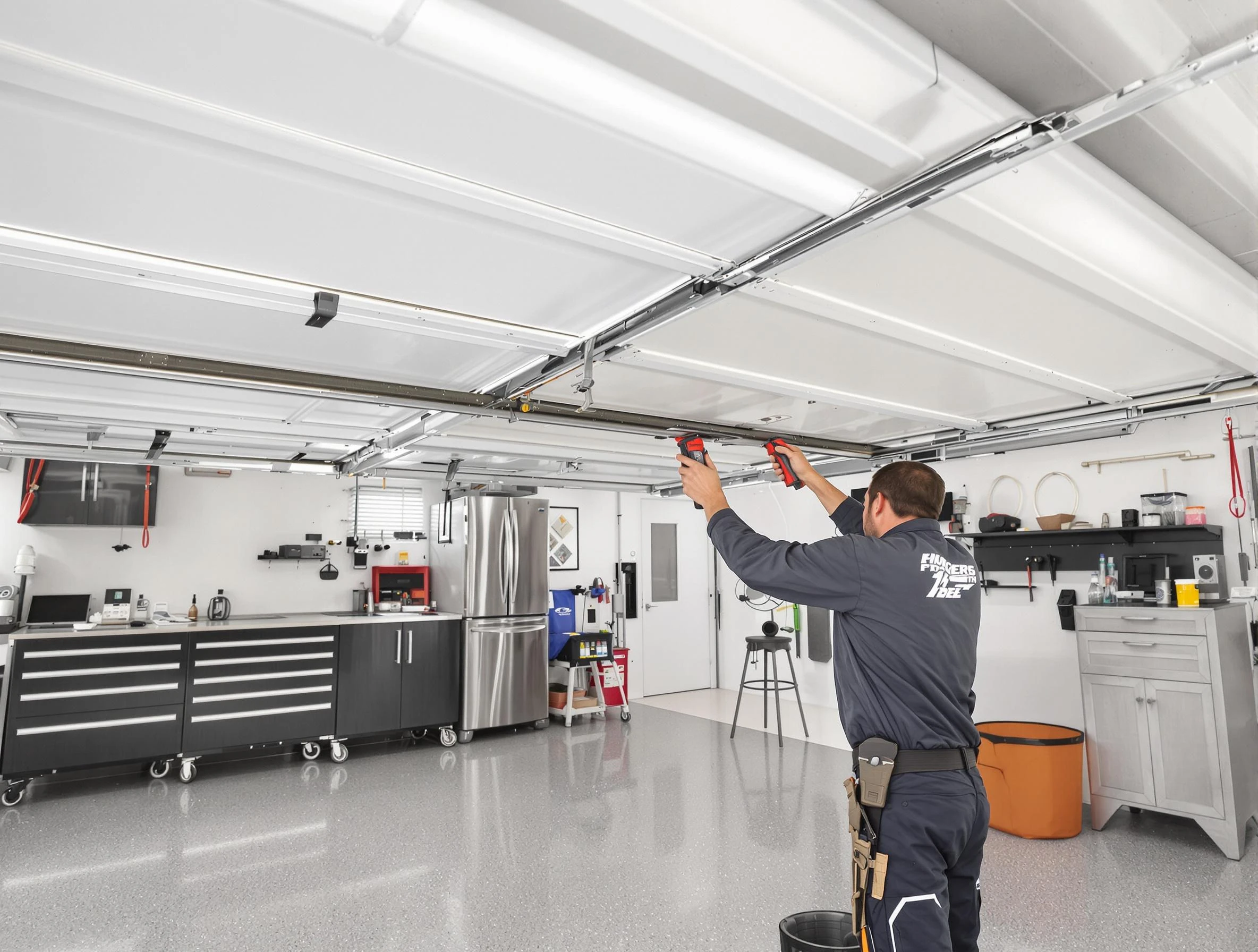 Overhead garage door repair service by Danvers Garage Door Repair in Danvers